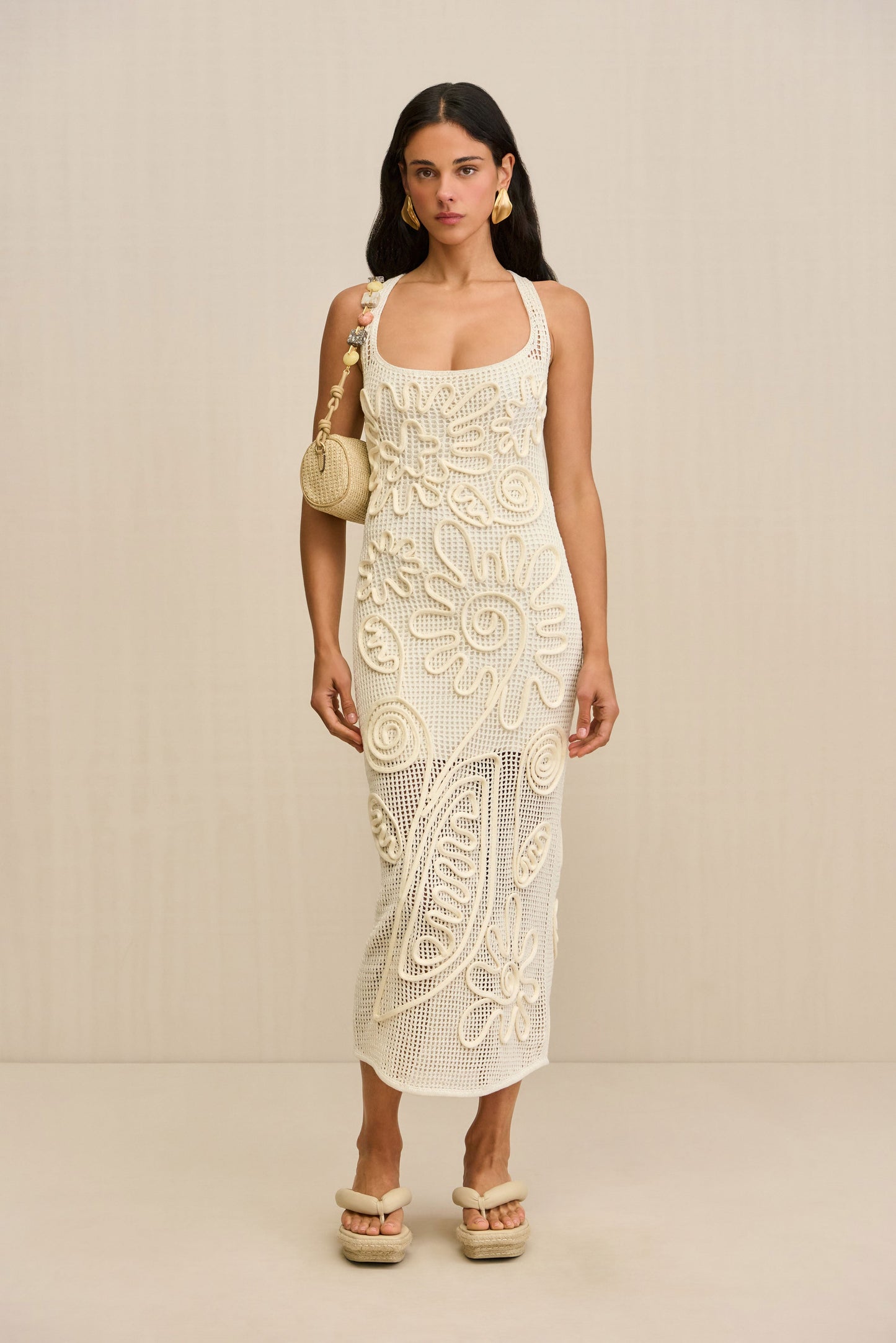NISSA KNIT MAXI DRESS