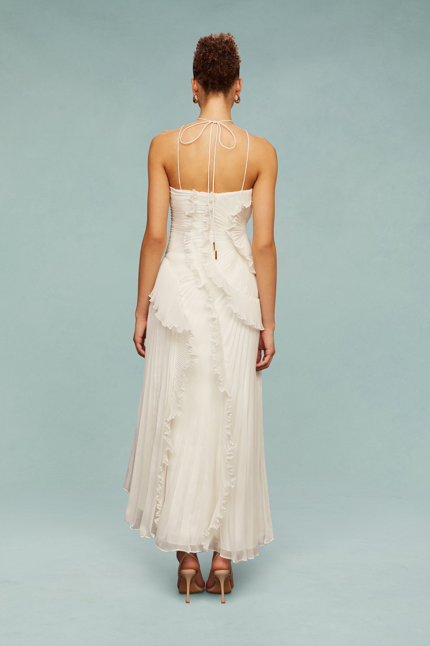 Amelia Halter Maxi Dress