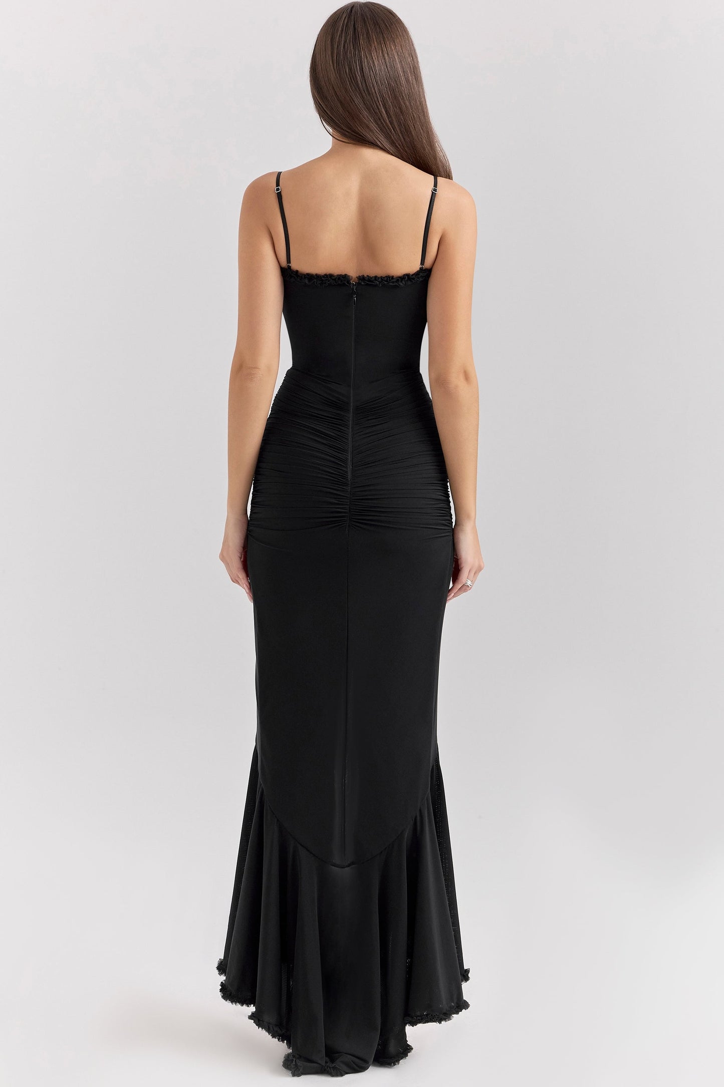 Iris Ruffle Maxi Dress