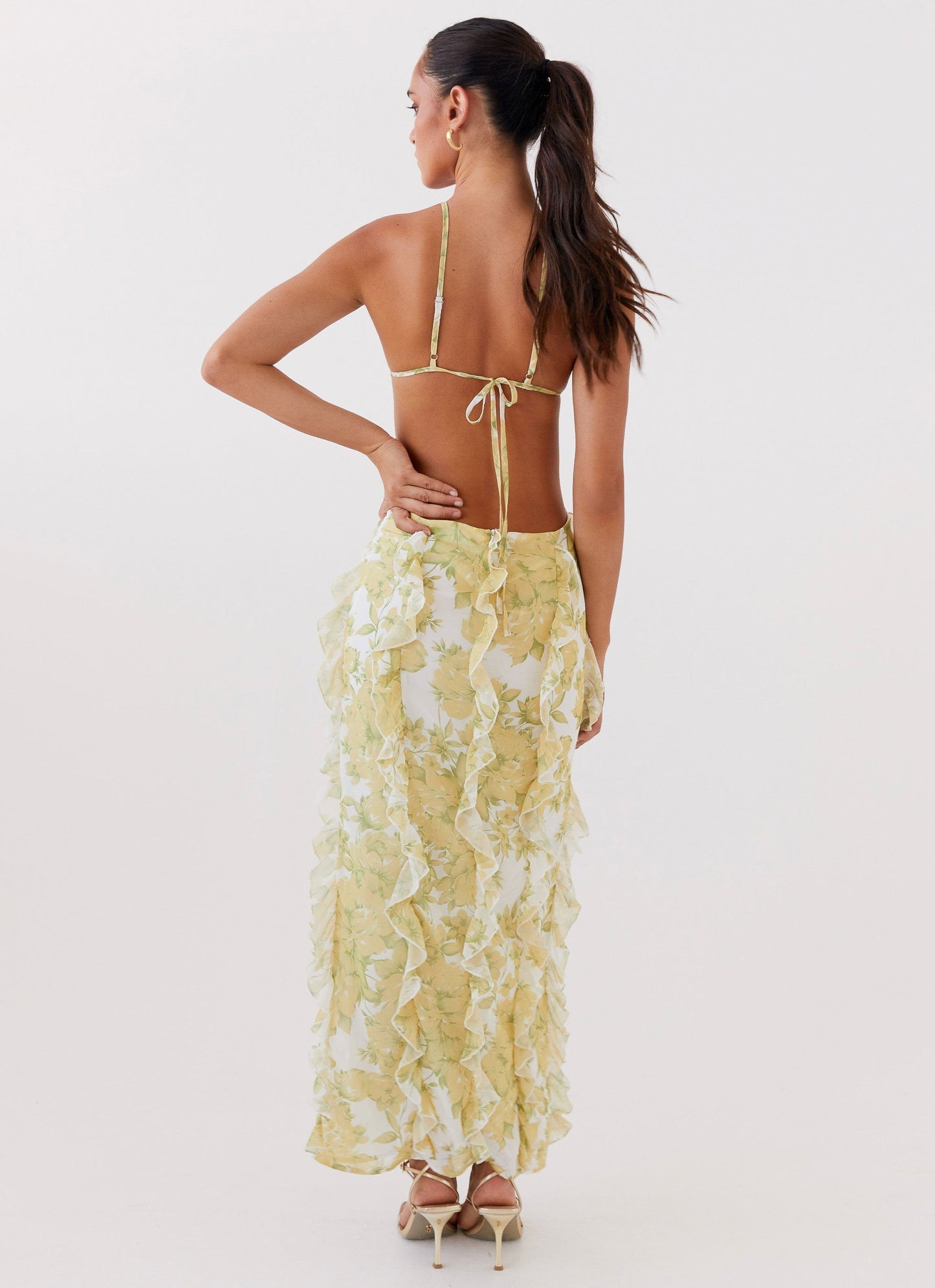 Marly Ruffle Maxi Dress