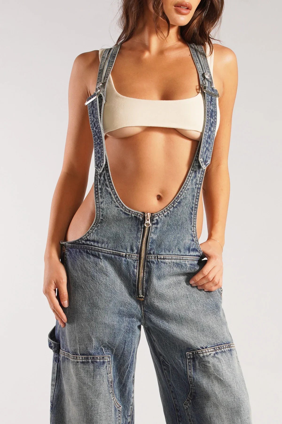 Chelsey Denim Overall