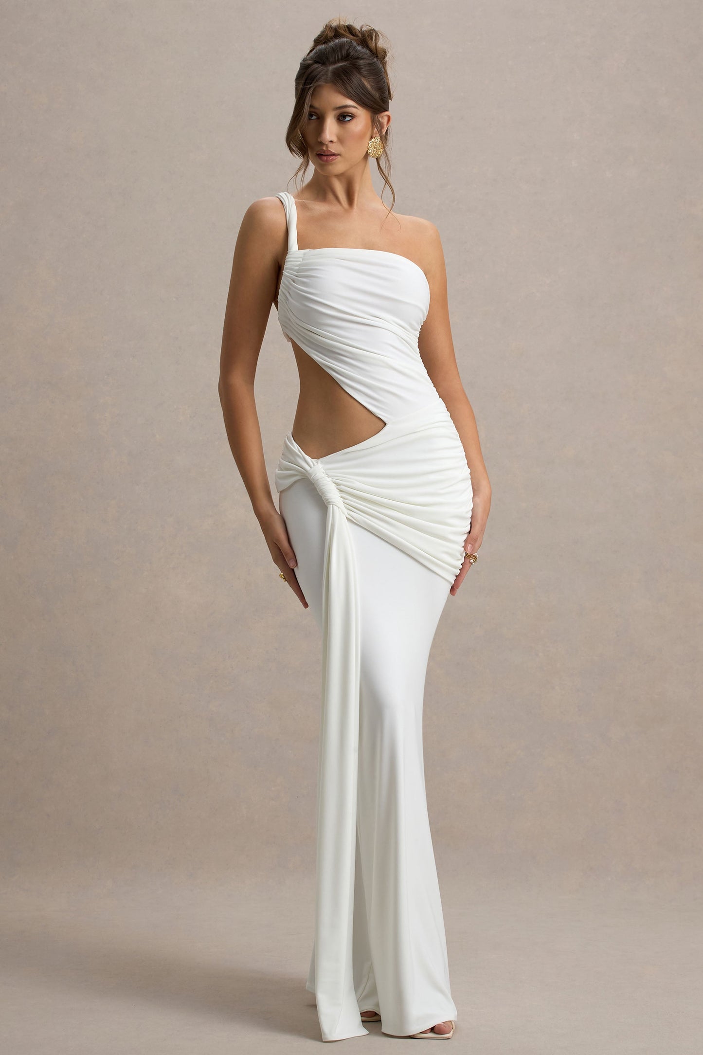 DIANA ASYMMETRIC MAXI DRESS