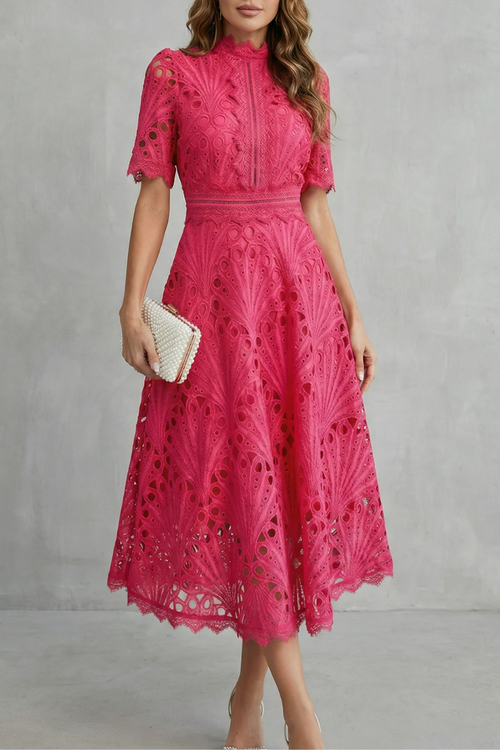 Women's Lace Midi Dress | OhLucy