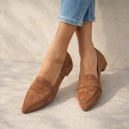 Womens's Orthopedic Suede Loafers | OhLucy