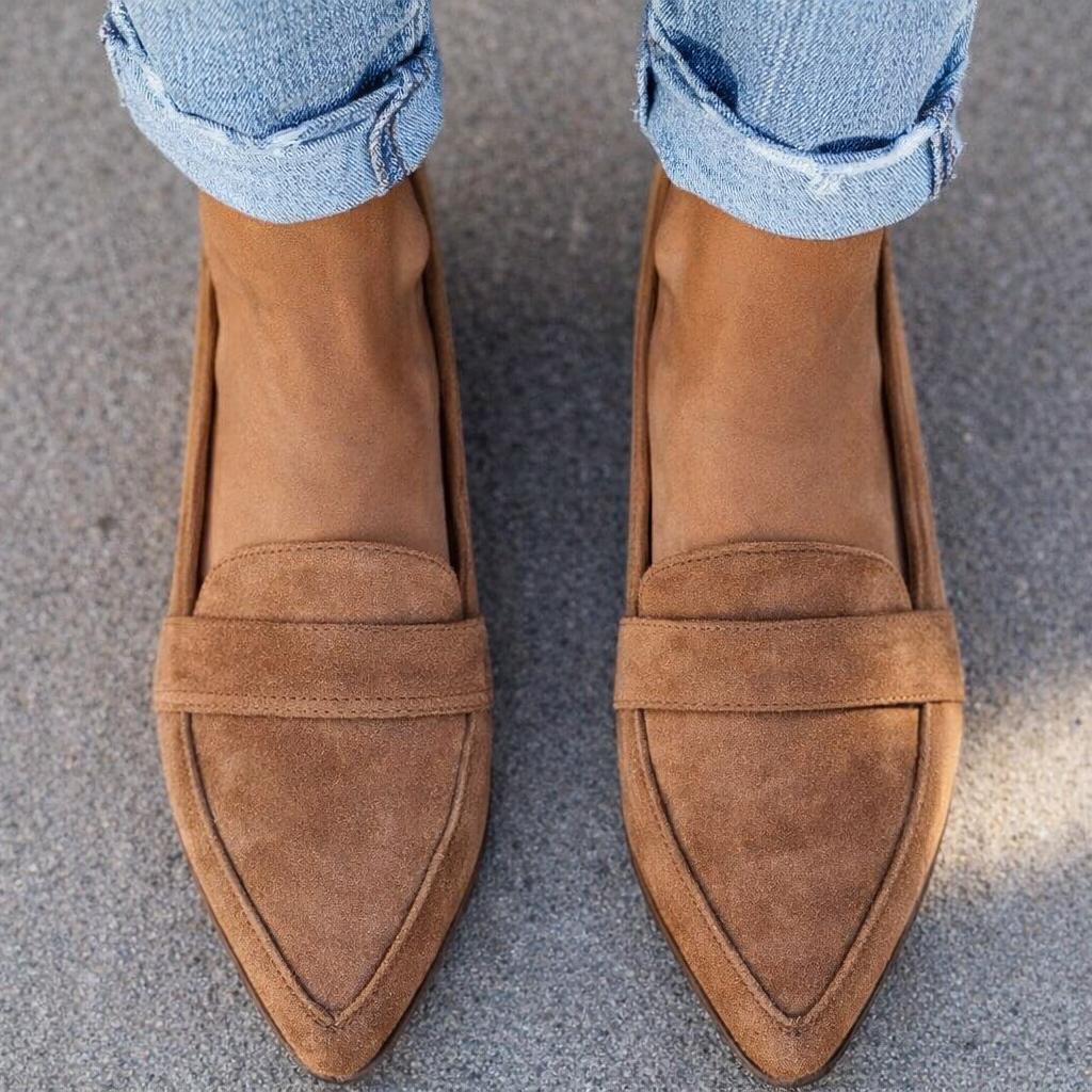 Womens's Orthopedic Suede Loafers | OhLucy