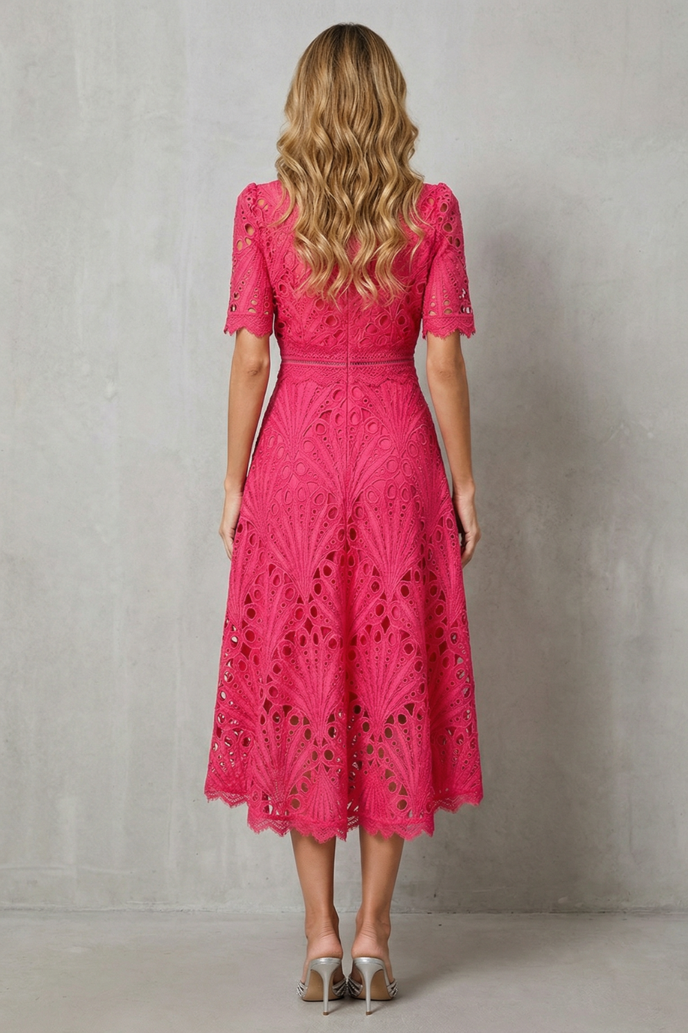 Women's Lace Midi Dress | OhLucy