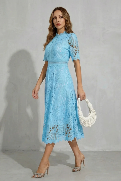 Women's Lace Midi Dress | OhLucy