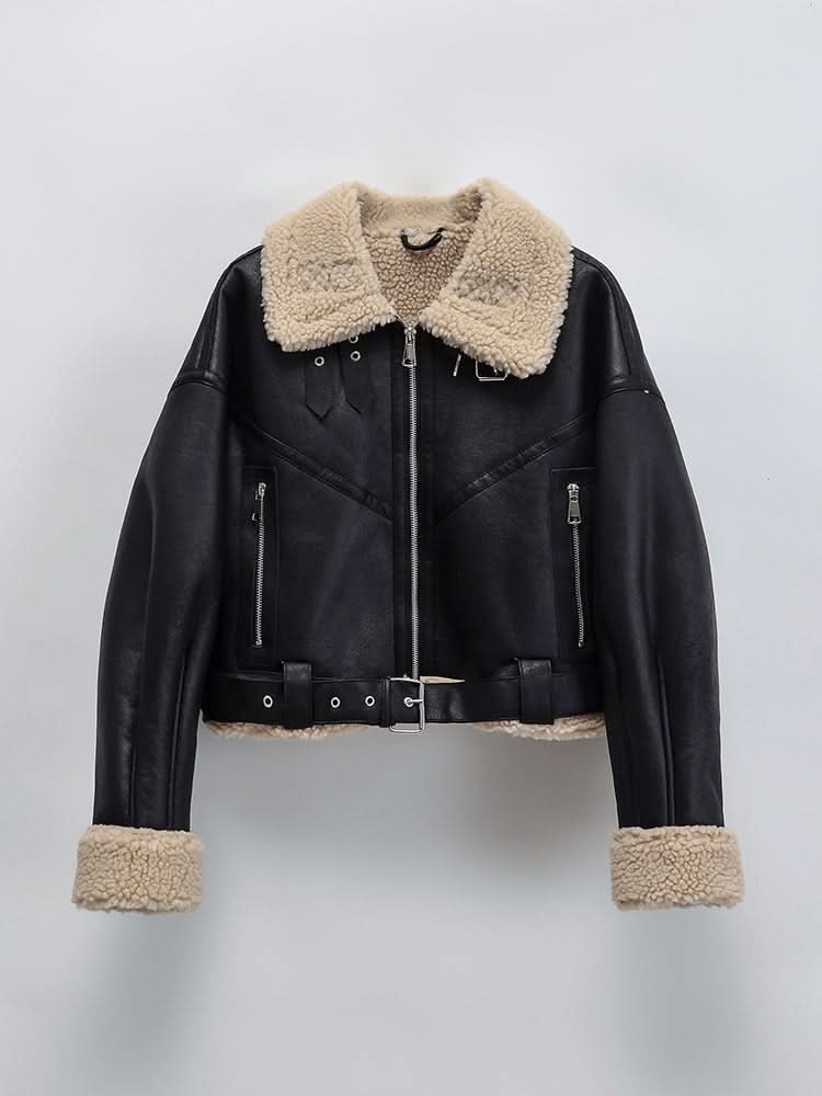 Marta Leather Coat