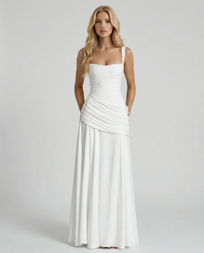 Amelia Ruched Maxi Dress