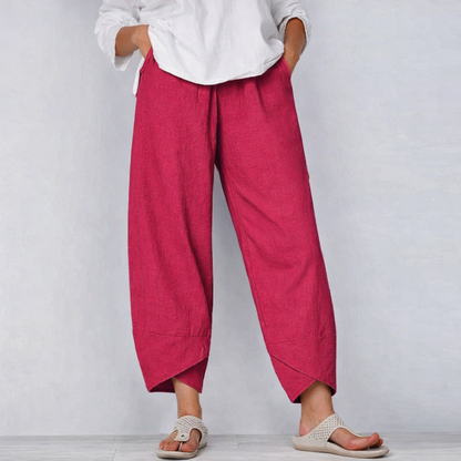 Women's Casual Linen Pants | OhLucy