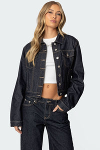 INDIGO BLUE RAW WASHED