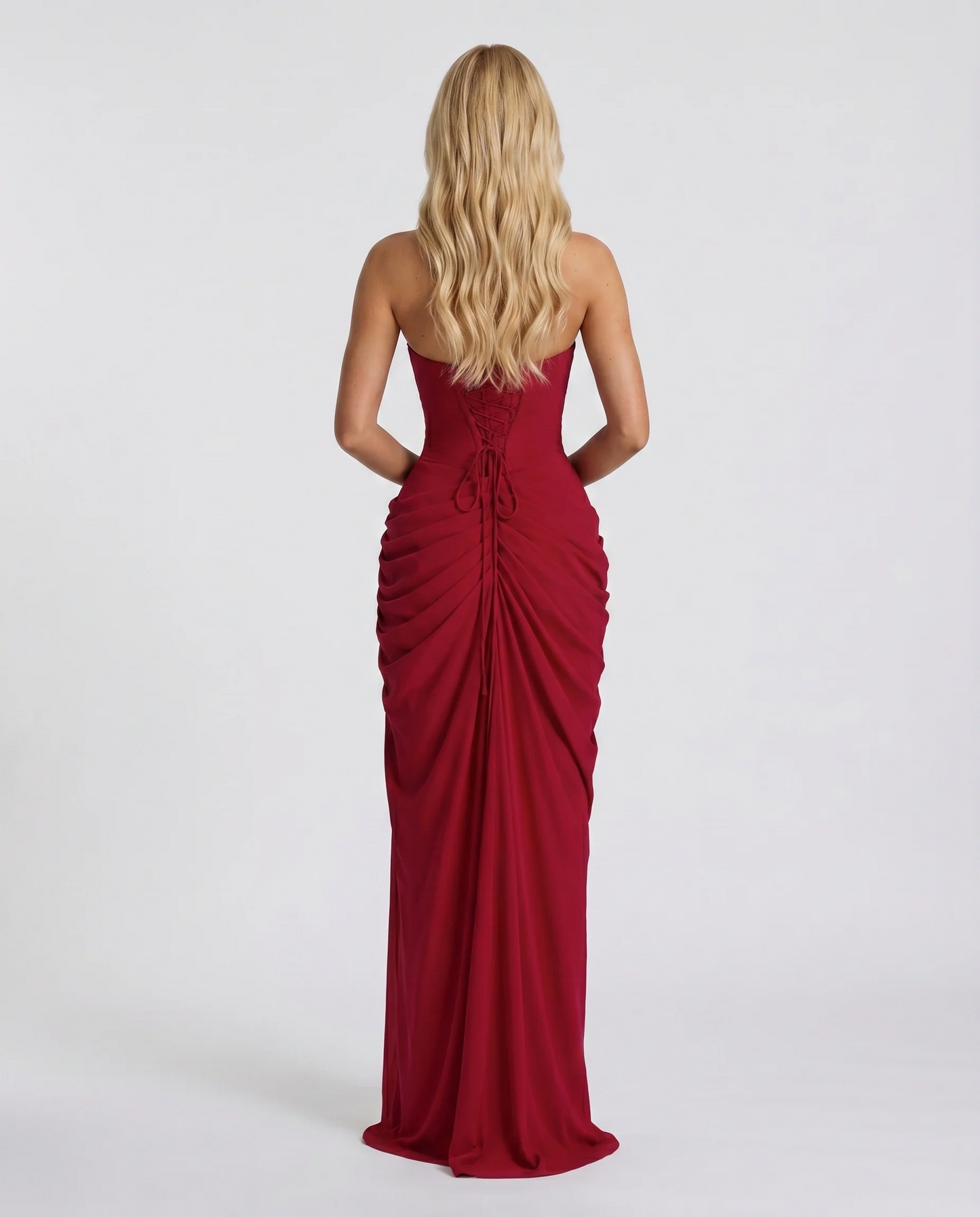 Grace Ruched Maxi Dress