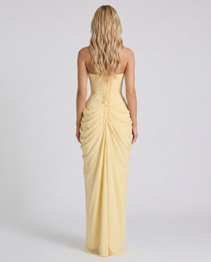 Grace Ruched Maxi Dress