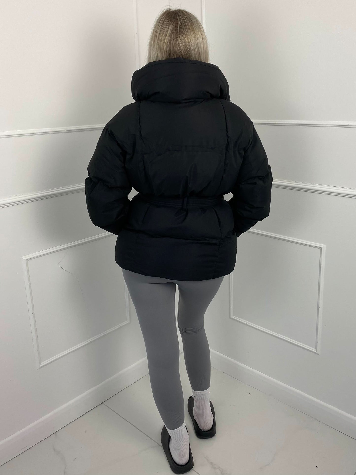 Karly Belted Puffer Jacket