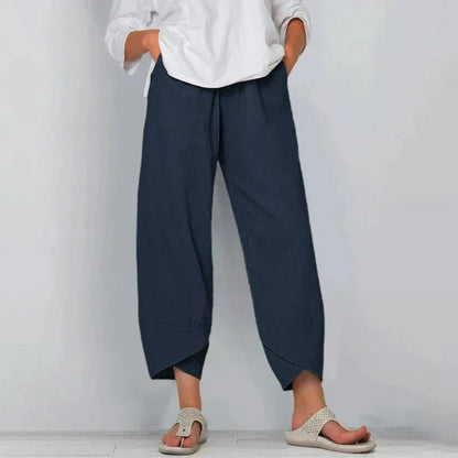 Women's Casual Linen Pants | OhLucy