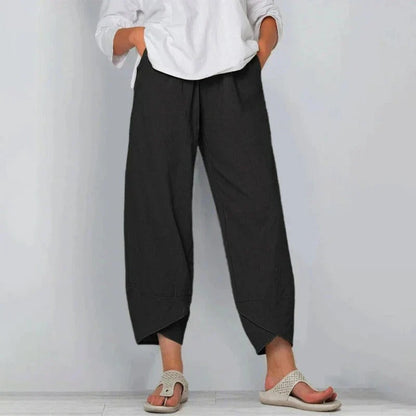 Women's Casual Linen Pants | OhLucy