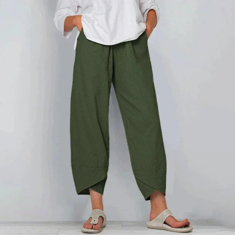 Women's Casual Linen Pants | OhLucy