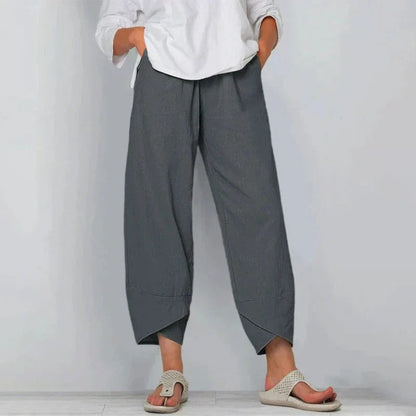 Women's Casual Linen Pants | OhLucy