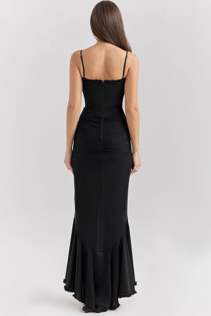 Iris Ruffle Maxi Dress