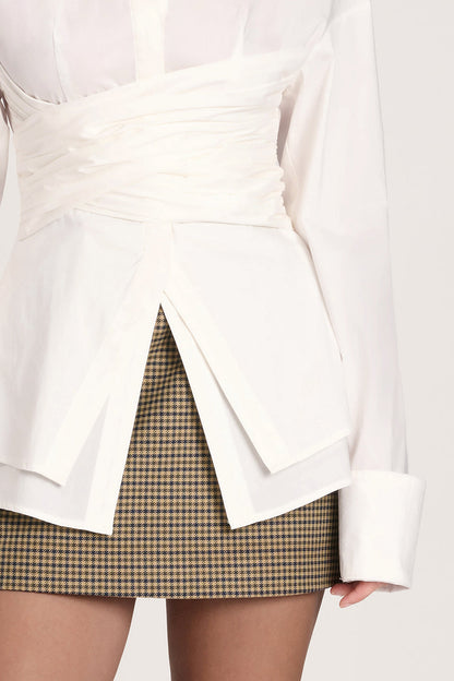 Liora Sinched Blouse