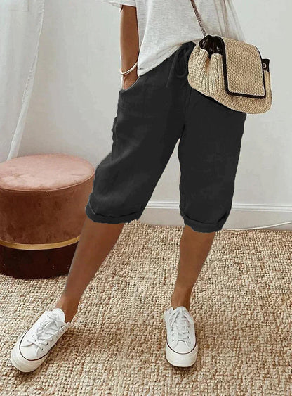 Women's Casual Linen Shorts | OhLucy