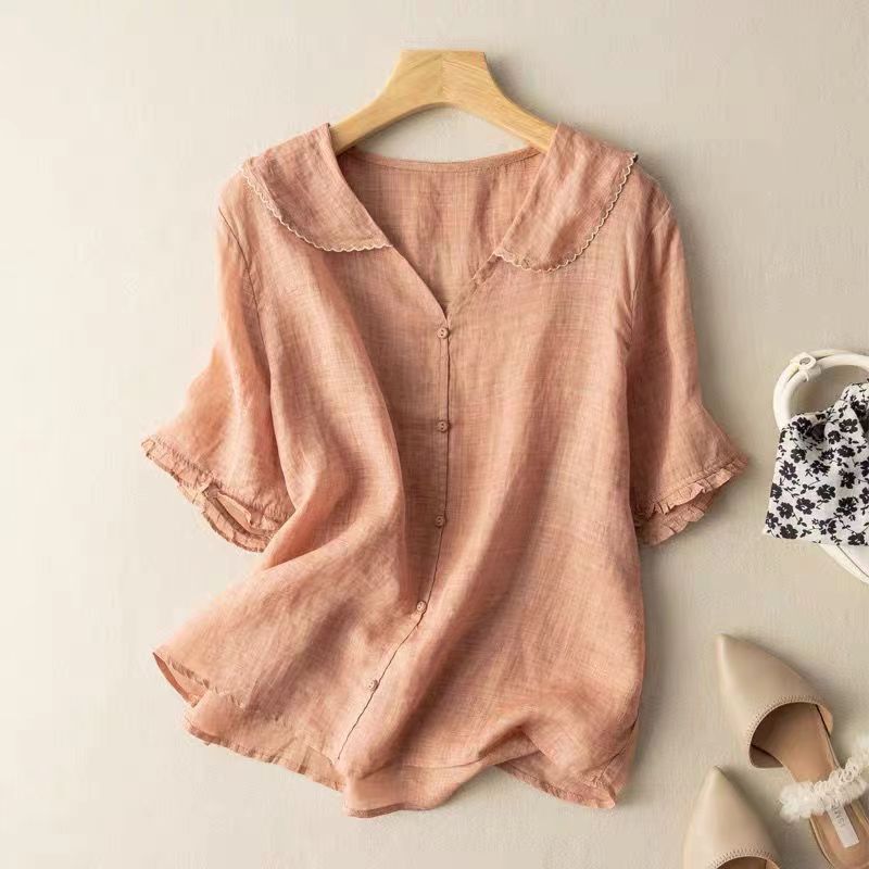 Vintage Blouse with Button Detail | OhLucy