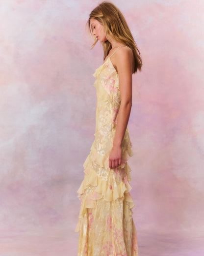 Vienna Floral Maxi Dress