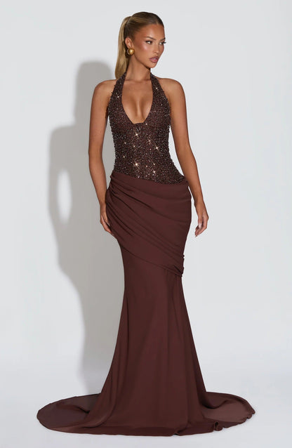 Scarlet Gown Maxi Dress