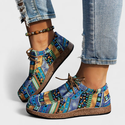 Boho Print Orthopedic Sneakers | OhLucy