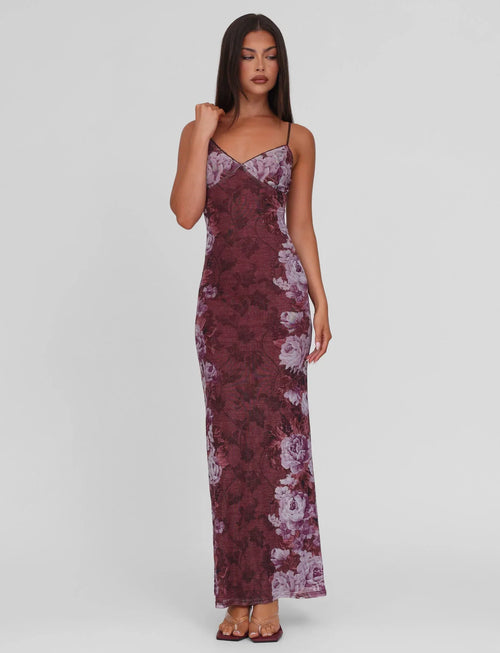 Molly Floral Maxi Dress