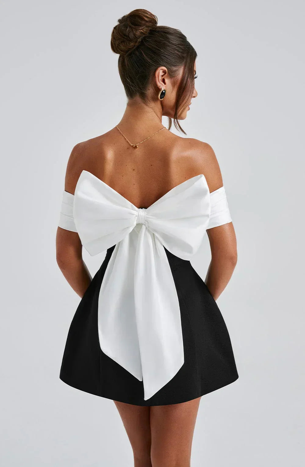 Demi Bow Mini Dress
