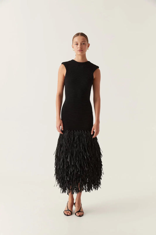 Belle | Knit Midi Dress