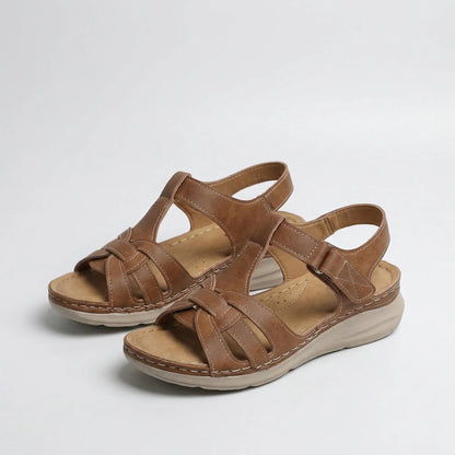 Orthopedic Leather Sandals | OhLucy
