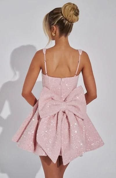 Lucia Mini Bow Dress