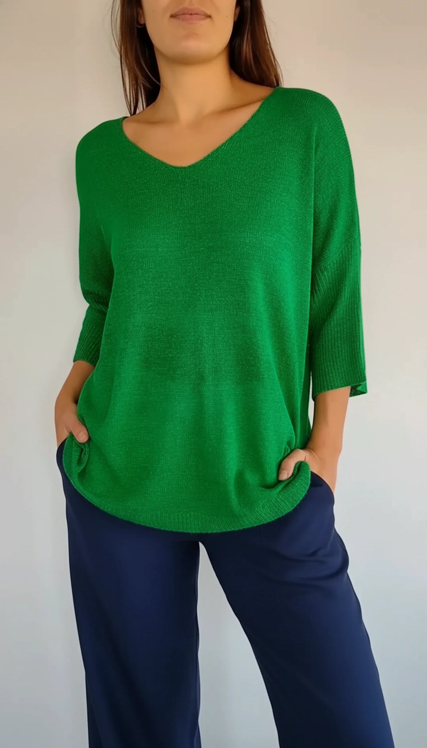 Women's Casual V-Neck Shirt | OhLucy