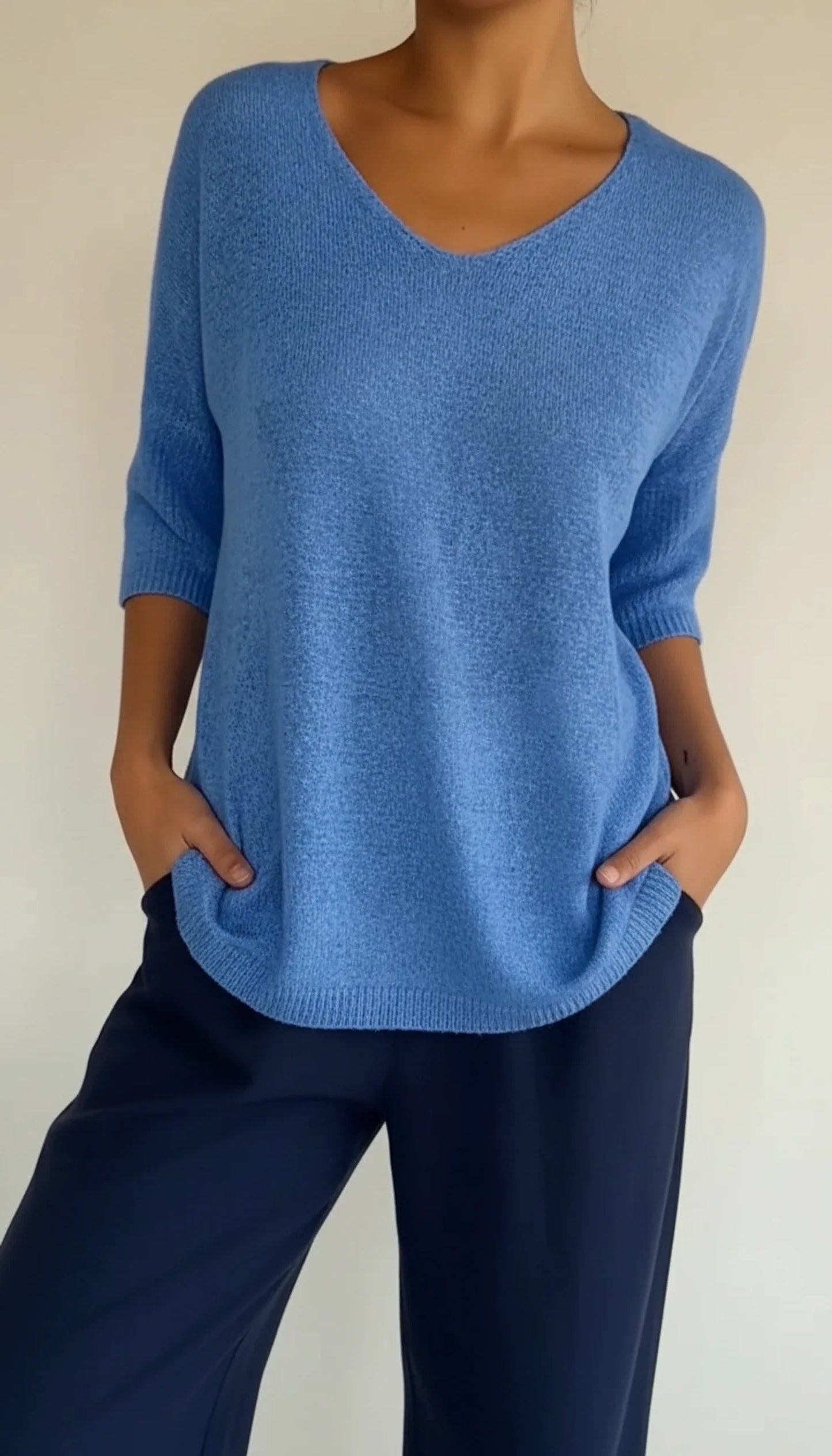 Women's Casual V-Neck Shirt | OhLucy