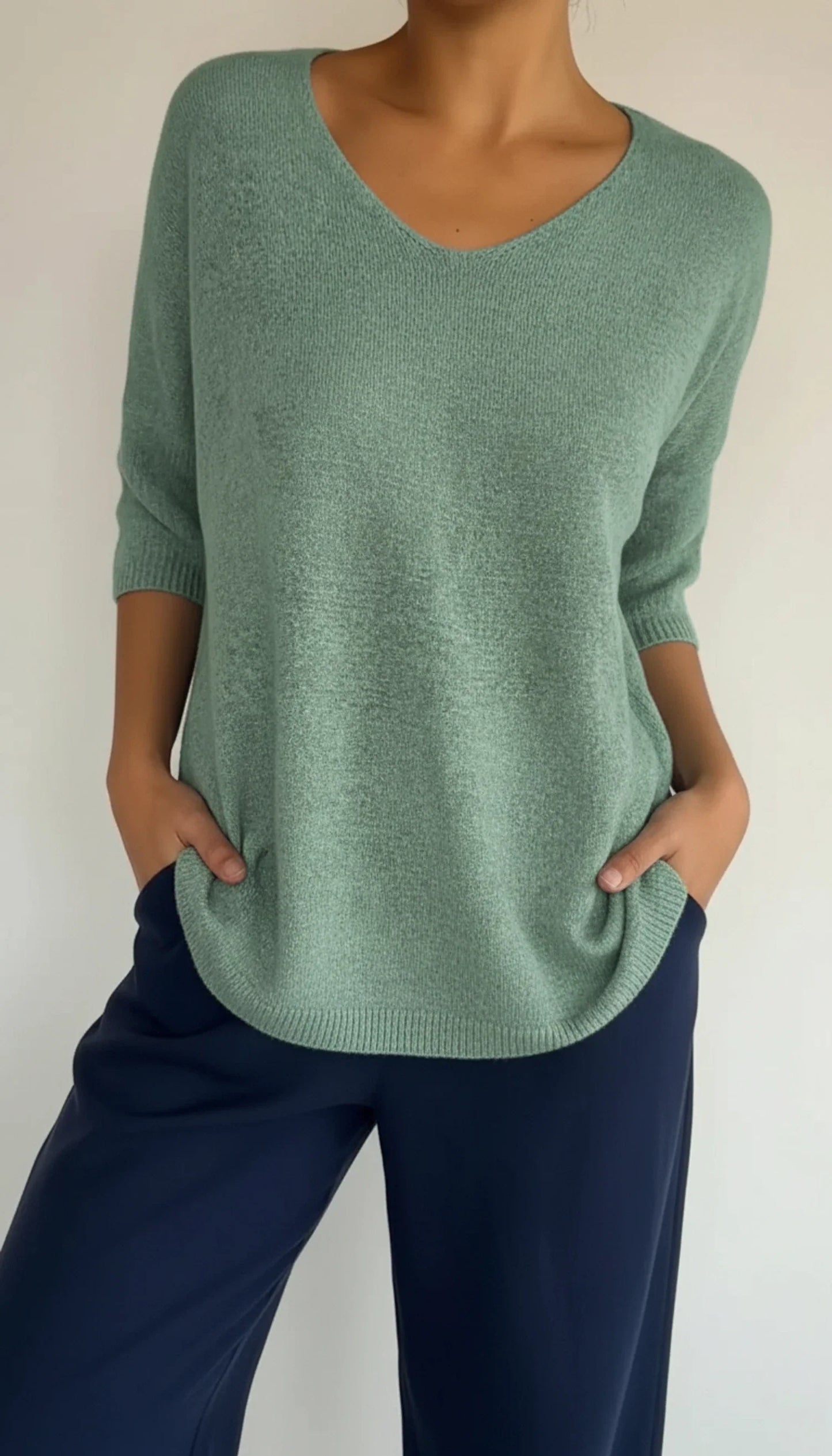 Women's Casual V-Neck Shirt | OhLucy