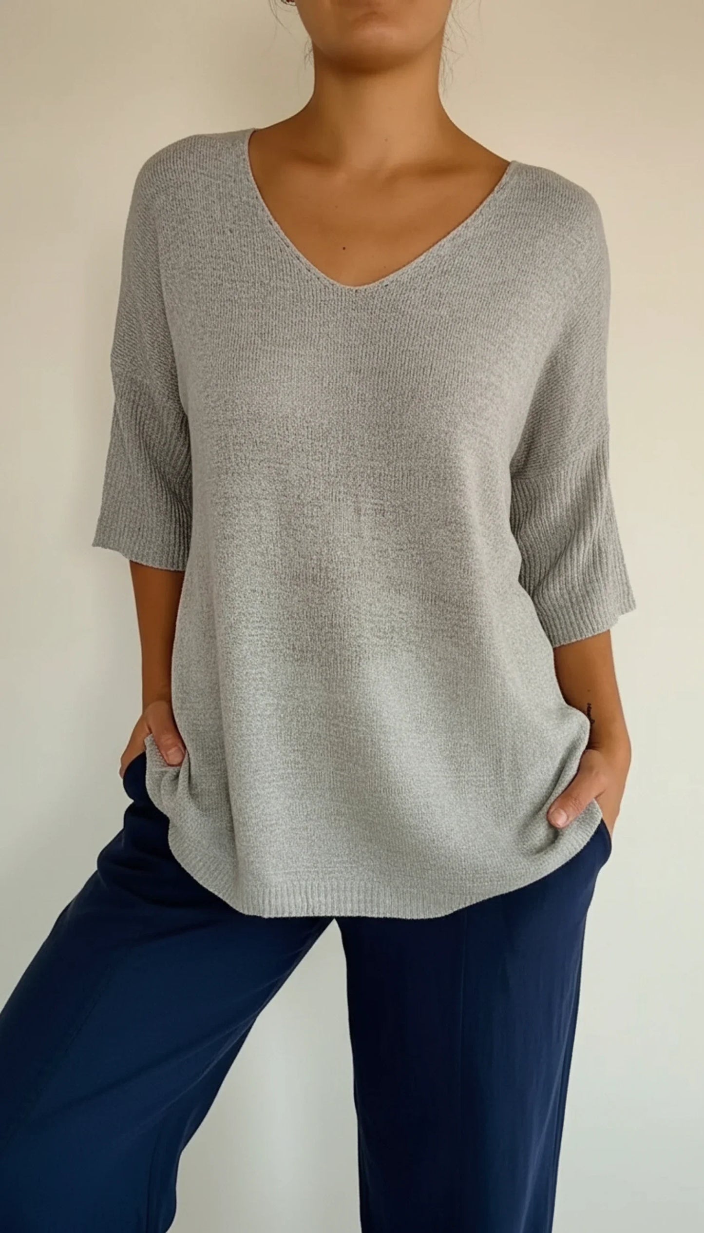 Women's Casual V-Neck Shirt | OhLucy