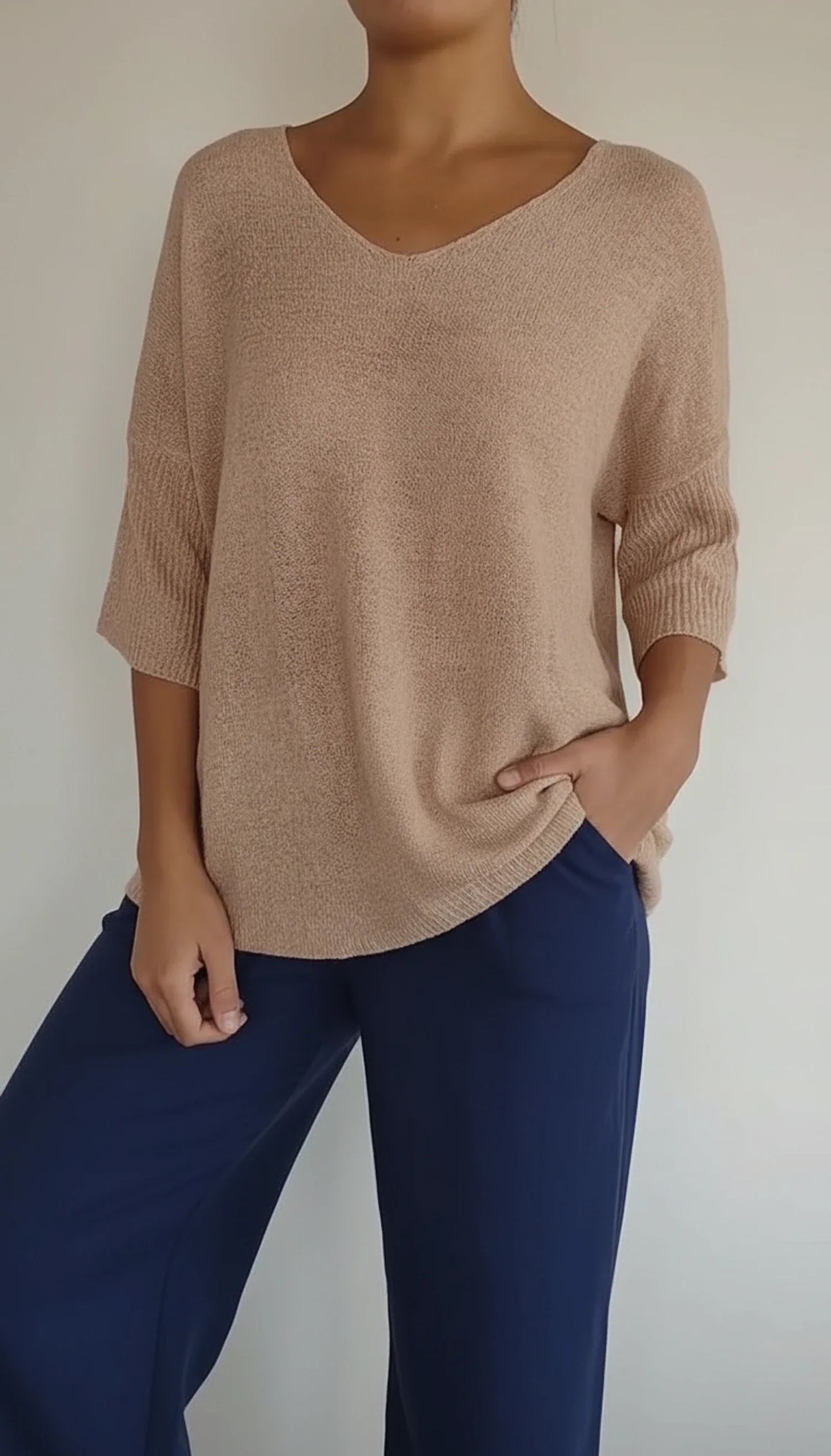 Women's Casual V-Neck Shirt | OhLucy